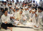 Momen Keakraban Buka Puasa Bersama AlamTri dengan Ribuan Anak Yatim