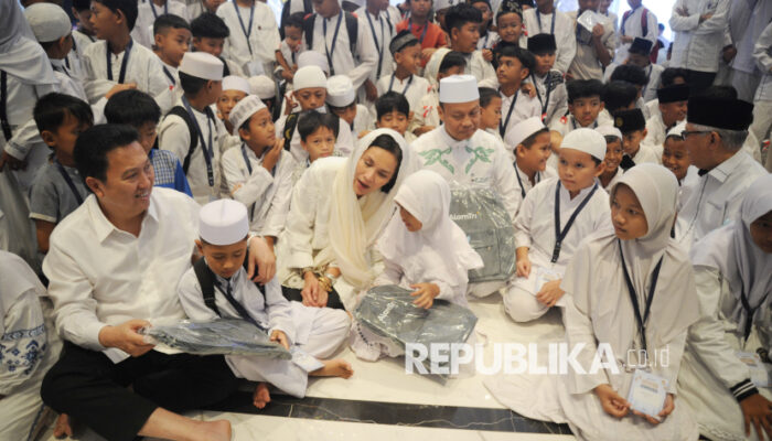 Momen Keakraban Buka Puasa Bersama AlamTri dengan Ribuan Anak Yatim