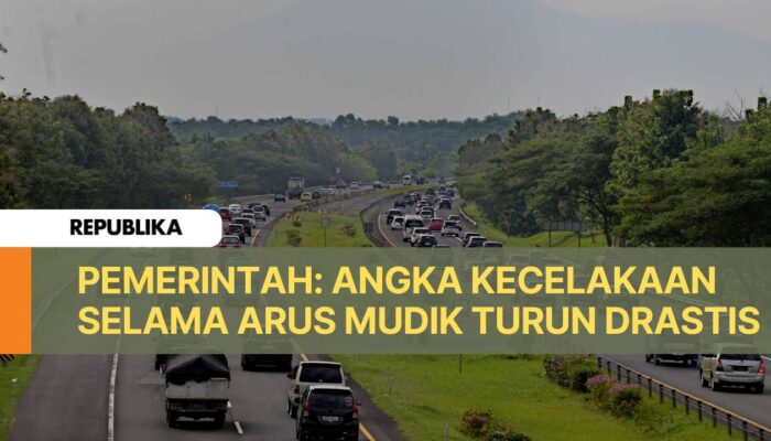 Angka Kecelakaan Selama Arus Mudik Turun Drastis