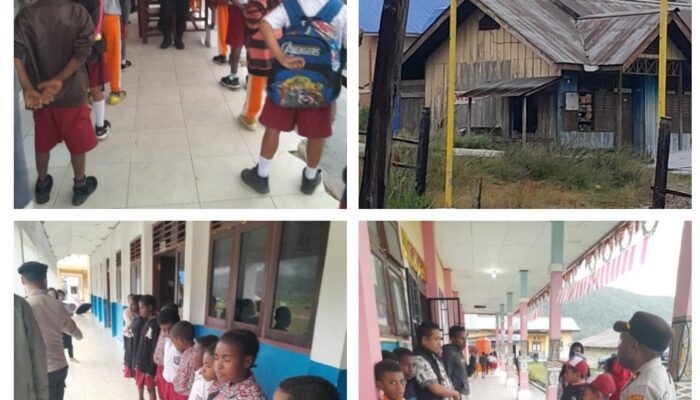 Polres Pegunungan Arfak Bentuk Generasi Disiplin dan Tangguh Sejak Dini, Anak-Anak SD Disiapkan Jadi Role Model Masa Depan