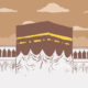 ilustrasi haji kabah