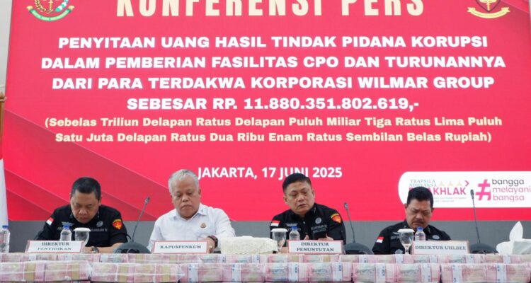 Kejagung Sita Rp11,8 Triliun dalam Kasus CPO: Uang Kembali, Proses Kejagung Sita Rp11,8 Triliun dalam Kasus CPO: Uang Kembali, Proses Hukum Jalan Terus