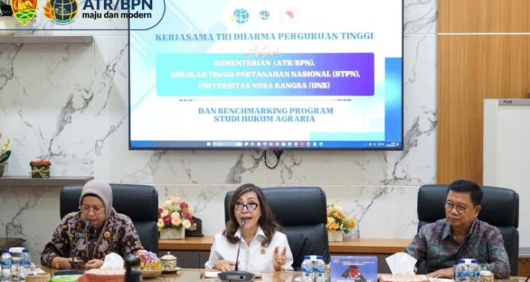 Membangun Sinergi Keilmuan, Dirjen Penataan Agraria Dampingi UNB Jajaki Kerja Membangun Sinergi Keilmuan, Dirjen Penataan Agraria Dampingi UNB Jajaki Kerja Sama dengan STPN