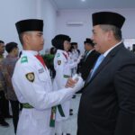 Bupati Kukuhkan Paskibraka HUT ke-80 RI di Asahan Bupati Kukuhkan Paskibraka HUT ke-80 RI di Asahan