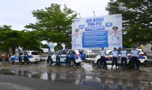 Polisi Militer TNI AU Lanud RSA Gelar Patroli Gabungan, Sambut Polisi Militer TNI AU Lanud RSA Gelar Patroli Gabungan, Sambut HUT ke-80 TNI