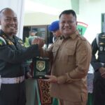 Perkuat Stabilitas Keamanan Wilayah, Wabup Asahan Sambut Kunker Dandenpom I/1 Pematang Siantar