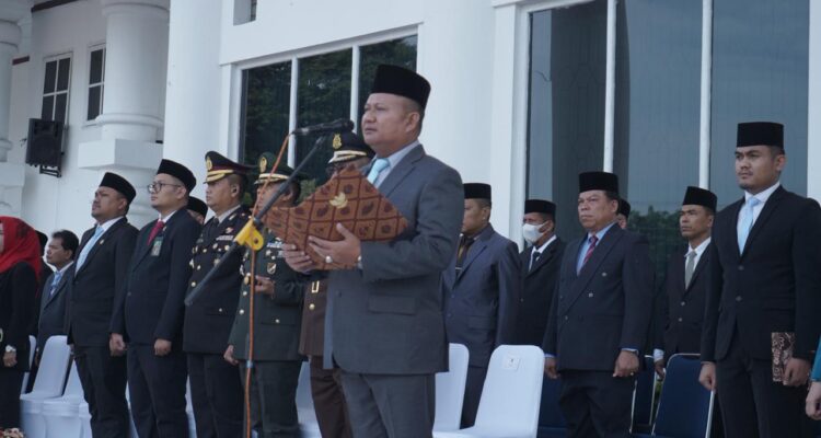 Pimpin Apel Hari Sumpah Pemuda ke - 97, Wabup Asahan Pimpin Apel Hari Sumpah Pemuda ke - 97, Wabup Asahan Sampaikan Amanat Menpora