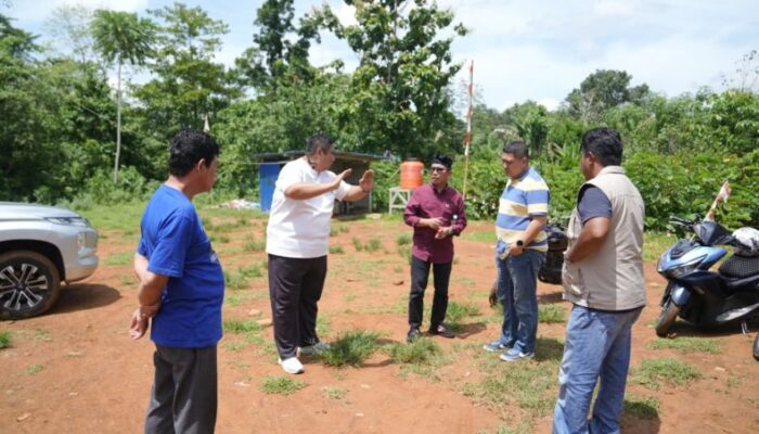Munafri dan Bupati Maros Tinjau Lokasi Pekuburan Kawasan RTRW