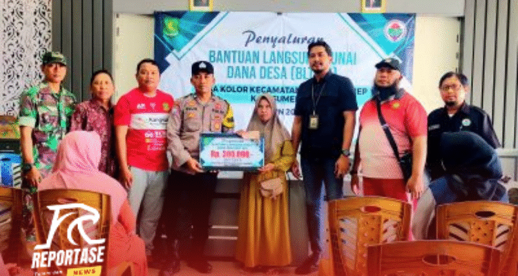 Distribusi BLT DD Kolor Sukses Digelar, Aparat dan BPRS Pastikan Distribusi BLT DD Kolor Sukses Digelar, Aparat dan BPRS Pastikan Proses Aman dan Terkendali