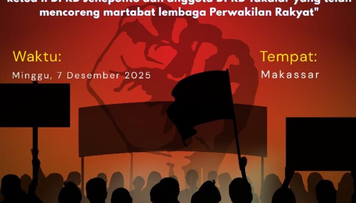 Konsolidasi Terbuka Terkait Dugaan Skandal Oknum DPRD Jeneponto, GRT Akan Turunkan Ribuan Massa
