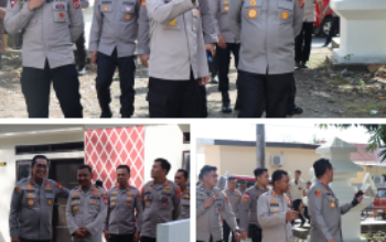 Penghujung Masa Jabatan, AKBP Widi Setiawan Sulap Mapolres & Asrama PJU:Kapolda Sulsel Apresiasi