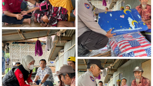 Peduli Warga Prasejahtera, Polres Jeneponto Bakti Sosial & Kesehatan