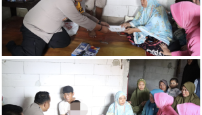 Nasib Penderita Tumor Mata, Kapolres AKBP Haryo Basuki Biayai Pengobatan Balita