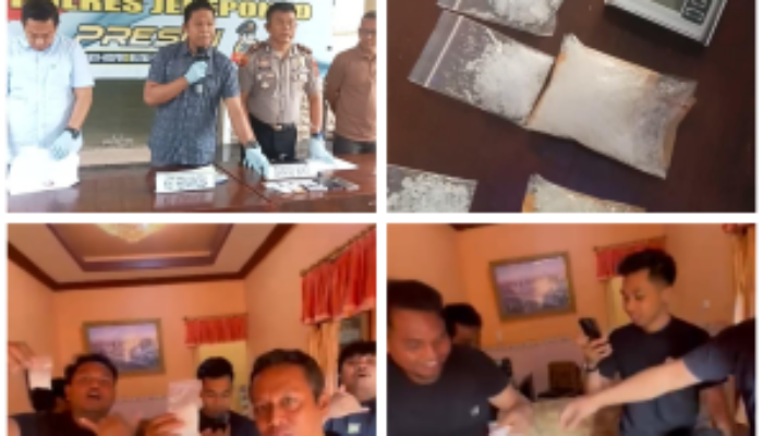 Satresnakoba Polres Jeneponto Ungkap Peredaran Narkoba di Bulan Suci Ramadhan, Polisi Sita 150 Gram Sabu