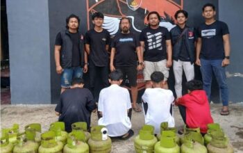 Responsif Laporan Warga, Resmob Polres Jeneponto Amankan 4 Remaja Spesialis Rumah Kosong