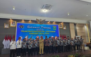 PWI dan IKWI Sumbar Dilantik Setelah Dinamika Organisasi, Fokus Jadi Mitra Strategis Pemerintah