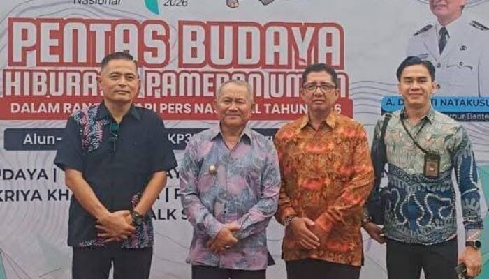 Wakil Walikota Solok Hadiri Peringatan Hari Pers Nasional 2026 di Banten.