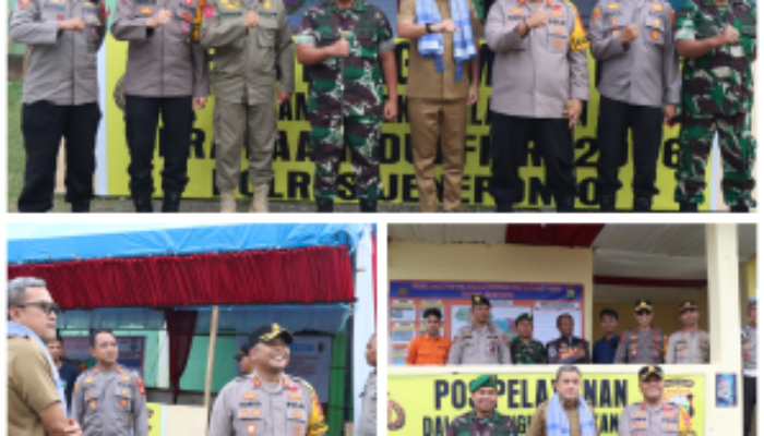 Pastikan Kesiapan Pengamanan Lebaran, Forkopimda Jeneponto Tinjau Pos Ops Ketupat 2026,