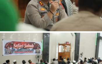 Program Safari Subuh, Kapolres Jeneponto Ajak Warga Aktifkan Siskamling dan Tingkatkan Pengawasan Terhadap Anak.